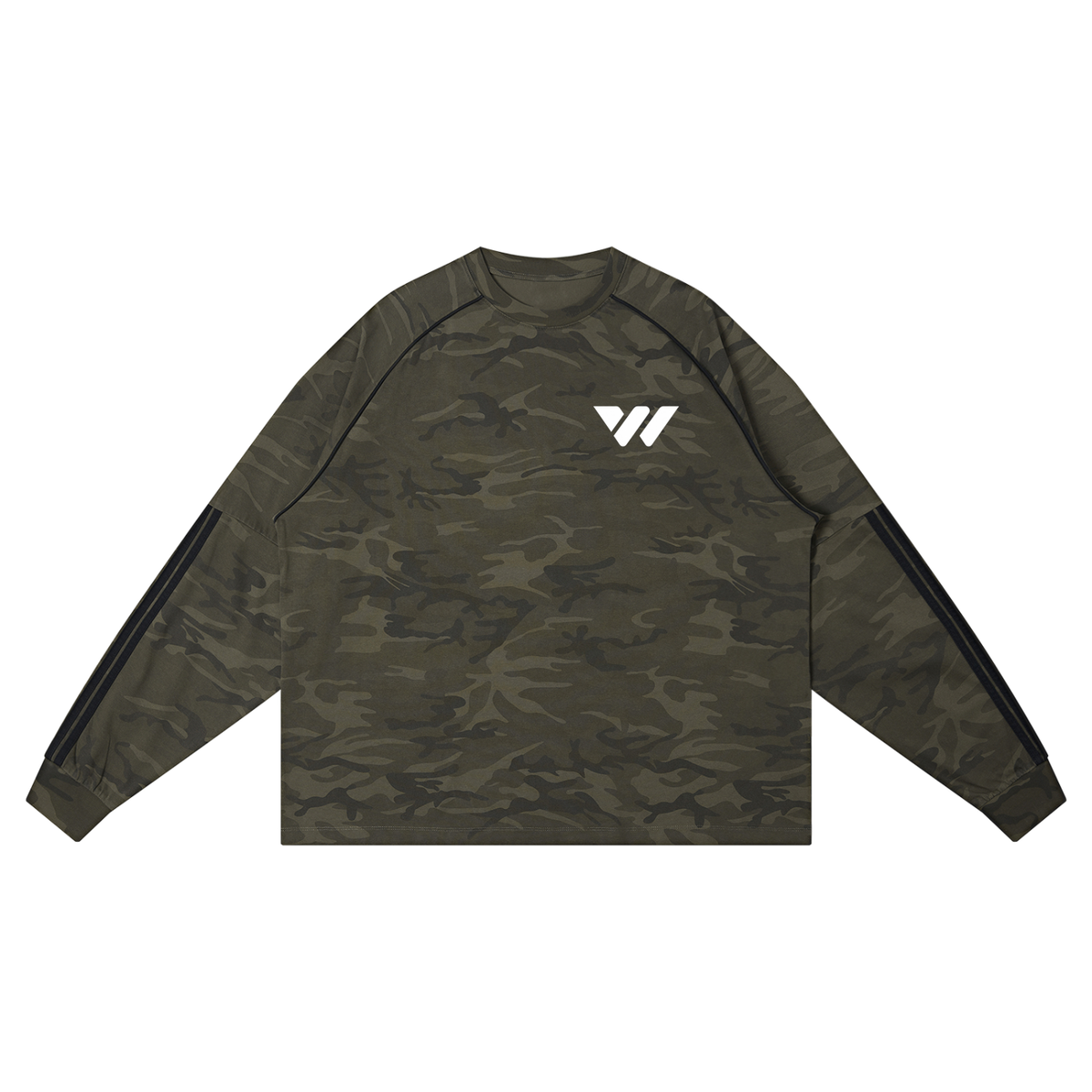 Camo Loose Long Sleeve T-Shirt