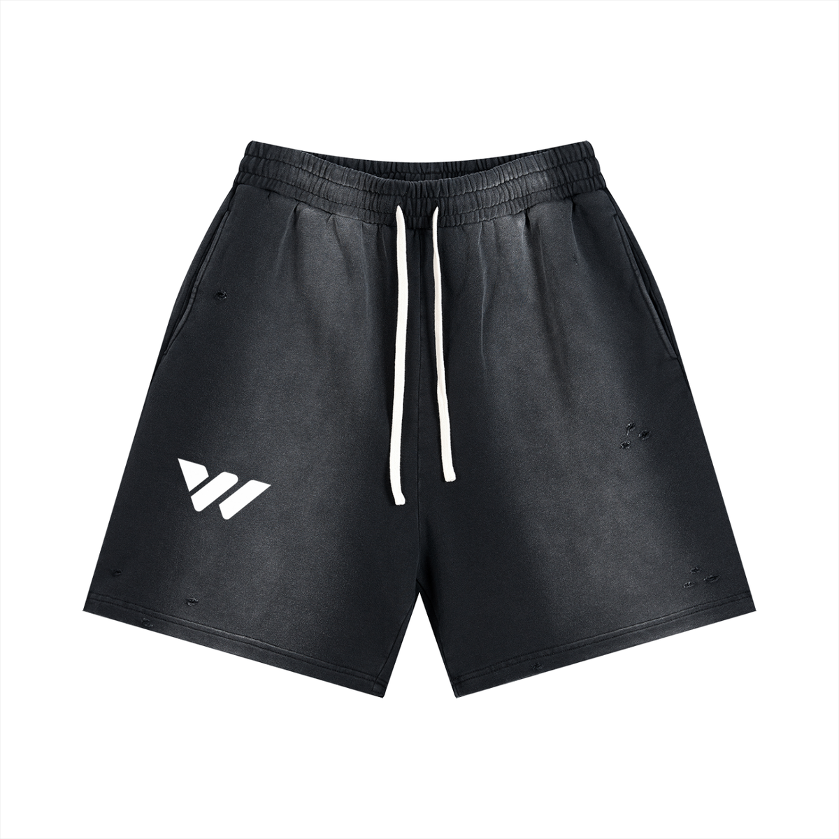 Sun Fade Distressed Shorts