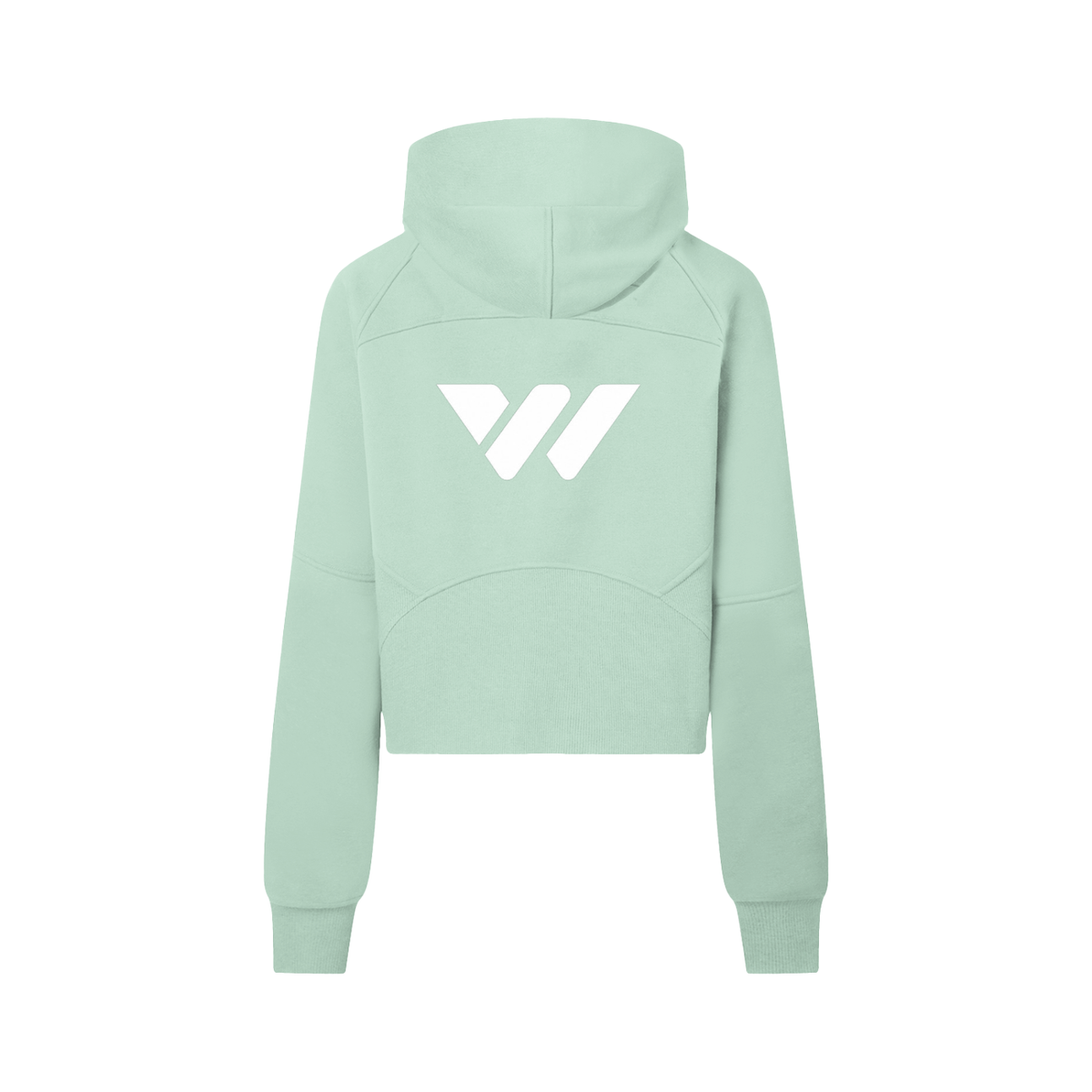 Cropped Half-Zip Hoodie
