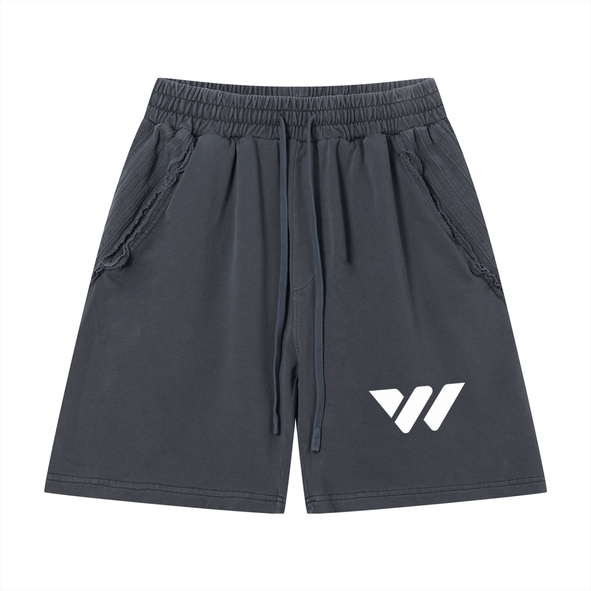 Vintage Wash Raw Edge Shorts