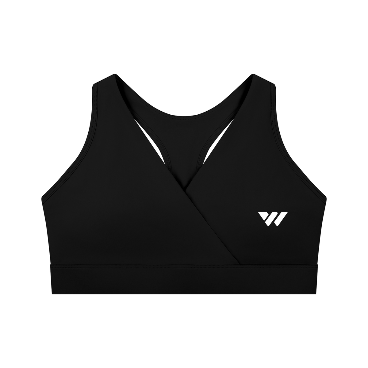 Women's Crossover V-Neck Sports Bra