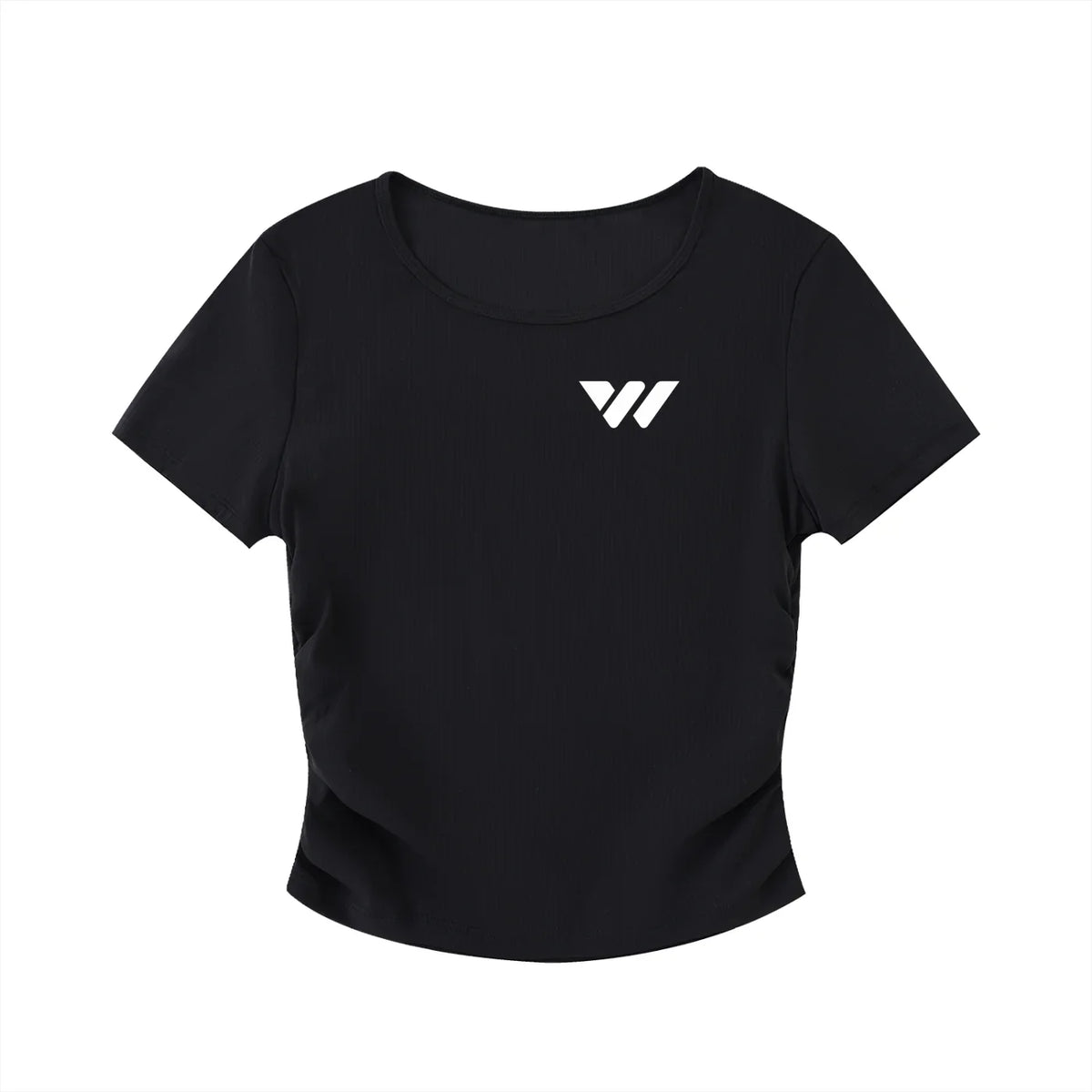 Ruched Bodycon Crop Top