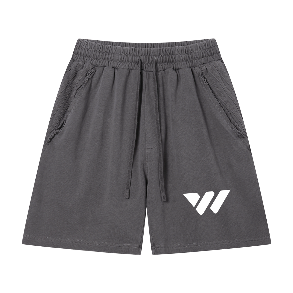 Vintage Wash Raw Edge Shorts