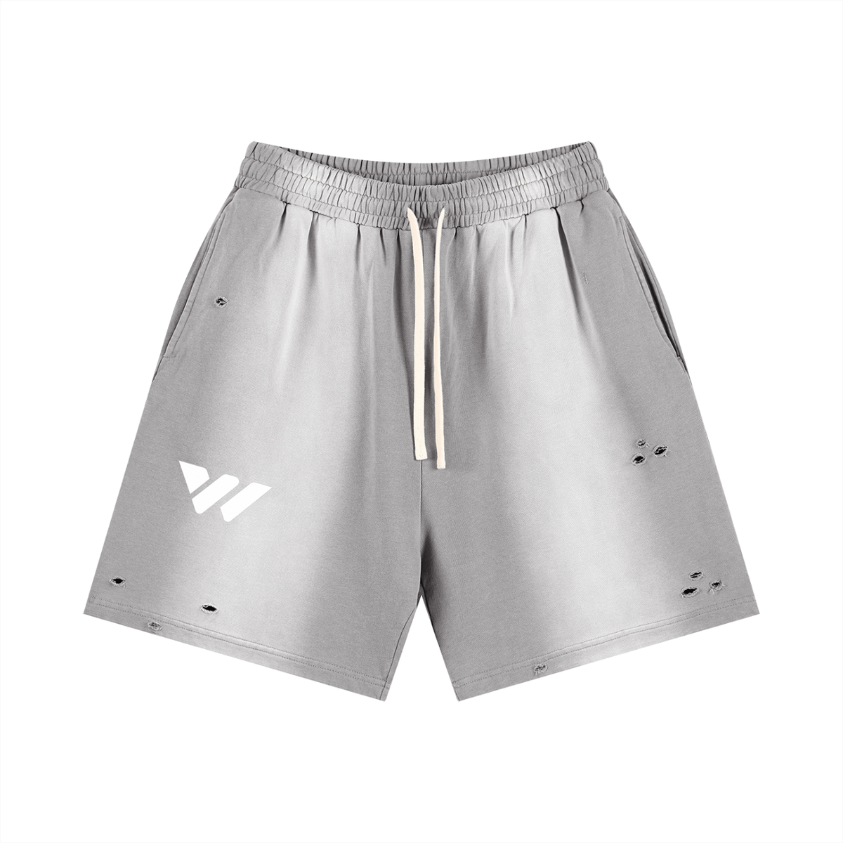 Sun Fade Distressed Shorts
