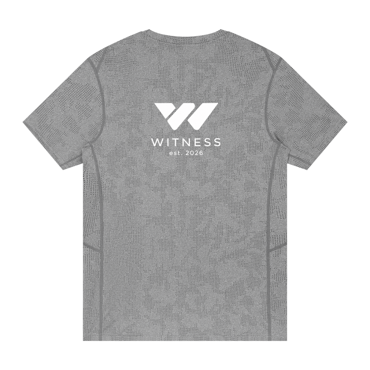 Men's Jacquard Slim Mesh T-Shirt