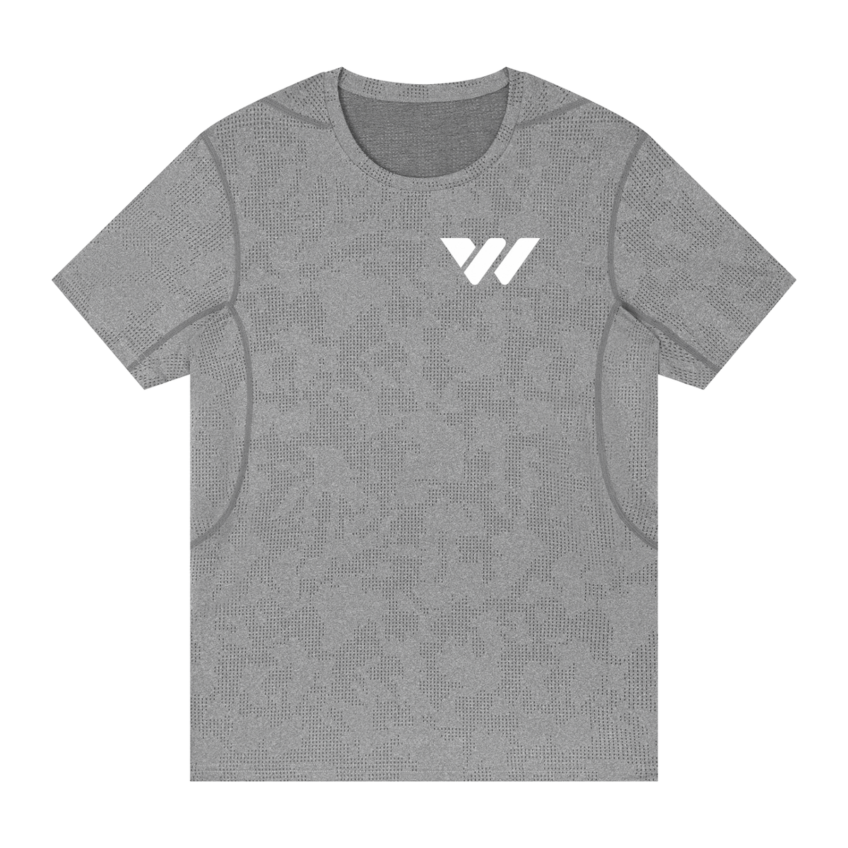 Men's Jacquard Slim Mesh T-Shirt