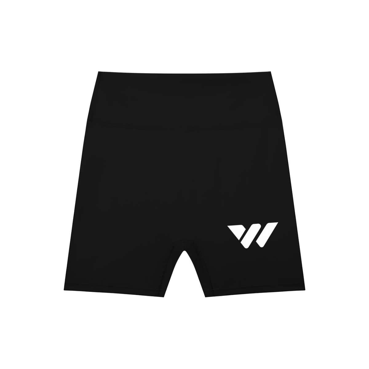 High-Waisted Blend Biker Shorts
