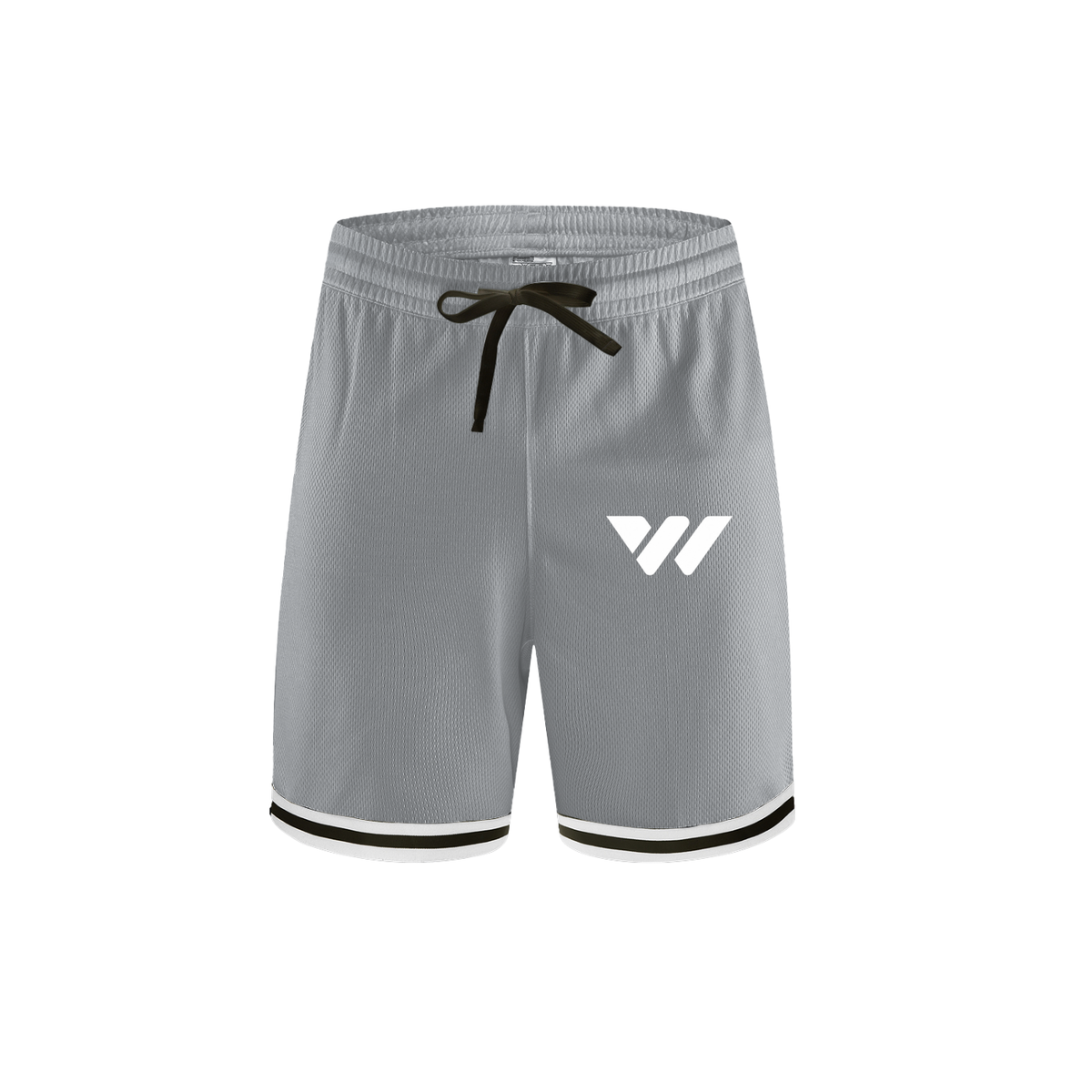 Classic Stripe Trim Basketball Shorts