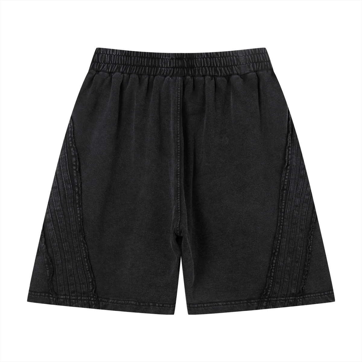 Vintage Wash Raw Edge Shorts